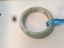 Load image into Gallery viewer, 51.8mm Certified type A 100% Natural sunny green Jadeite Jade bangle E45-0216
