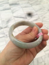 Load image into Gallery viewer, 58 mm Certified Type A 100% Natural green/purple Jadeite Jade bangle B45-3788
