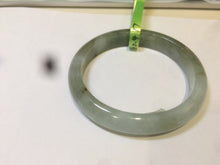 Load image into Gallery viewer, 50.5mm Certified Type A 100% Natural dark green oval Jadeite Jade bangle AE29-3075
