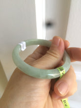 Load image into Gallery viewer, 50.8mm certified Type A 100% Natural light green Jadeite Jade bangle M38-5950
