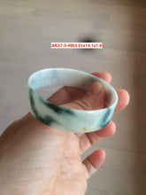 Load image into Gallery viewer, 50-51mm certified Type A 100% Natural green/white/yellow oily painting thin/super thin Jadeite Jade bangle Group AK37
