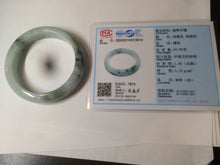 Load image into Gallery viewer, 55.6mm Certified type A 100% Natural green Jadeite bangle AD83-3514
