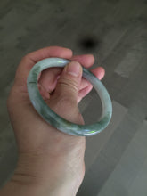 Load image into Gallery viewer, 59.5mm Certified Type A 100% Natural green round cut Jadeite Jade bangle AH67-4997 卖了
