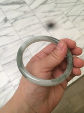 Load image into Gallery viewer, 59.5mm Certified Type A 100% Natural green round cut Jadeite Jade bangle AH67-4997 卖了
