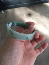 Load image into Gallery viewer, 50.6mm Certified type A 100% Natural apple green Jadeite Jade bangle AH41-7281
