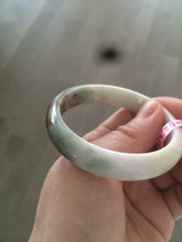 Load image into Gallery viewer, 50.4mm 100% natural Type A green/yellow/purple/pink (福禄寿) jadeite jade bangle B52-1
