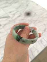 Load image into Gallery viewer, 50.6mm Certified type A 100% Natural apple green Jadeite Jade bangle AH41-7281
