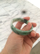 Load image into Gallery viewer, 50.6mm Certified type A 100% Natural apple green Jadeite Jade bangle AH41-7281
