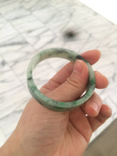 Load image into Gallery viewer, 50.6mm Certified type A 100% Natural apple green Jadeite Jade bangle AH41-7281
