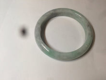 Load image into Gallery viewer, 58mm Certified Type A 100% Natural sunny green/gray Jadeite Jade bangle C62-4547
