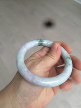 Load image into Gallery viewer, 55.5mm Certified 100% natural Type A green/purple round cut jadeite jade bangle AC23-4227
