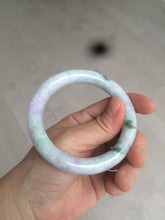 Load image into Gallery viewer, 55.5mm Certified 100% natural Type A green/purple round cut jadeite jade bangle AC23-4227
