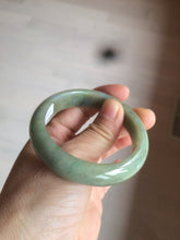 Load image into Gallery viewer, 52mm Certified 100% natural Type A dark green jadeite jade bangle AB63-0060
