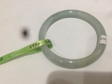 Load image into Gallery viewer, 50.8mm certified Type A 100% Natural light green Jadeite Jade bangle M38-5950
