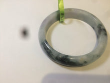 Load image into Gallery viewer, 58.8mm Certified Type A 100% Natural light green/purple jadeite jade bangle Q98-1403
