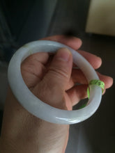 Load image into Gallery viewer, 57.6mm certified Type A 100% Natural green/yellow/white jadeite Jade bangle AB28-0276
