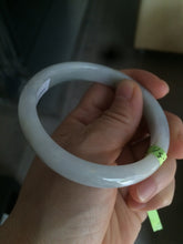 Load image into Gallery viewer, 57.6mm certified Type A 100% Natural green/yellow/white jadeite Jade bangle AB28-0276
