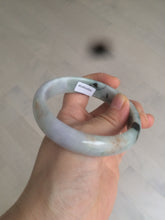 Load image into Gallery viewer, 58.6mm 100% natural type A certified light green/purple/red (FU LU SHOU, 福禄寿) jadeite jade bangle AQ3-0726
