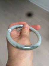 Load image into Gallery viewer, 59.5mm Certified Type A 100% Natural green round cut Jadeite Jade bangle AH67-4997 卖了
