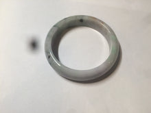 Load image into Gallery viewer, 54mm 100% natural type A certified light green/purple/red (FU LU SHOU, 福禄寿) jadeite jade bangle AQ2-0686
