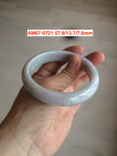 Load image into Gallery viewer, Sale! Type A 100% Natural dark green/white/black Jadeite Jade bangle with defects group 3
