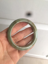 Load image into Gallery viewer, 53.2mm certificated Type A 100% Natural green/brown Jadeite Jade bangle AM65-4191
