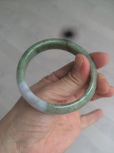 Load image into Gallery viewer, 52.7mm Type A 100% Natural light green/purple/brown Jadeite Jade bangle GC35-4159 (add on item)
