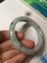 Load image into Gallery viewer, 57mm certified 100% natural Type A green/purple jadeite jade bangle AF10-0623
