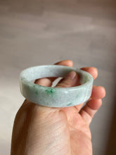 Load image into Gallery viewer, 51.7mm Certified type A 100% Natural sunny green Jadeite Jade bangle AM32-7276
