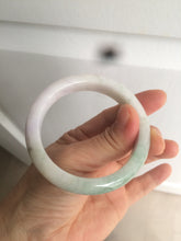 Load image into Gallery viewer, 53.7mm Certified Type A 100% Natural green/purple/brown Jadeite Jade bangle AR57-9788
