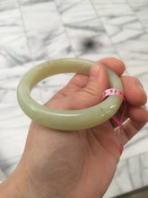 Load image into Gallery viewer, Sale! 54.3 100% Natural yellow/brown super oily nephrite Hetian Jade bangle Y10
