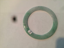 Load image into Gallery viewer, 53.7mm certificated Type A 100% Natural sunny green Jadeite Jade bangle A82-4958
