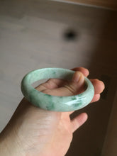 Load image into Gallery viewer, 56mm certified 100% natural certified green jadeite jade bangle AT58-9981
