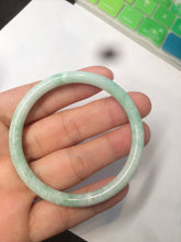 Load image into Gallery viewer, 49.7mm Certified Type A 100% Natural sunny green/red slim Jadeite Jade bangle AQ22-0186
