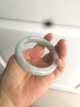 Load image into Gallery viewer, 55.7mm certified 100% natural green/white jadeite jade bangle AB89-2254
