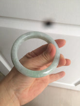 Load image into Gallery viewer, 55.7mm certified 100% natural green/white jadeite jade bangle AB89-2254
