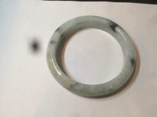 Load image into Gallery viewer, 58mm Certified Type A 100% Natural icy light green Jadeite Jade bangle C27-2362

