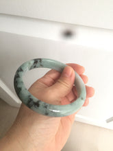 Load image into Gallery viewer, 61.8 mm certified type A 100% Natural dark green Jadeite Jade bangle AR62-2255
