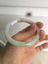 Load image into Gallery viewer, 56mm 100% natural certified icy sunny green/red/white jadeite jade bangle AT52-8745
