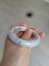 Load image into Gallery viewer, 54mm 100% natural type A certified light green/purple/red jadeite jade bangle AM2-1588
