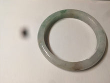 Load image into Gallery viewer, 56mm 100% natural certified icy sunny green/red/white jadeite jade bangle AT52-8745
