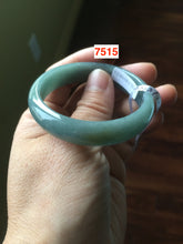 Load image into Gallery viewer, Certified 48.3mm type A 100% Natural green/blue Jadeite Jade bangle group K50
