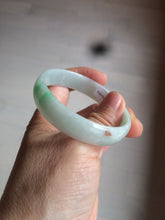 Load image into Gallery viewer, 52.6mm 100% natural Type A sunny green/red  jadeite jade bangle AQ43-4138
