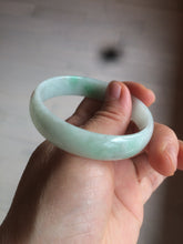 Load image into Gallery viewer, 52.6mm 100% natural Type A sunny green/red  jadeite jade bangle AQ43-4138
