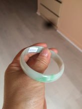 Load image into Gallery viewer, 52.6mm 100% natural Type A sunny green/red  jadeite jade bangle AQ43-4138
