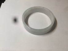 Load image into Gallery viewer, 52mm Certified Type A 100% Natural green/white square Jadeite Jade bangle AT55-8061
