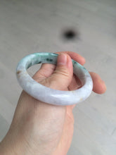 Load image into Gallery viewer, 53.7mm Certified Type A 100% Natural green/purple/brown Jadeite Jade bangle AR58-0523
