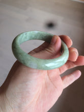 Load image into Gallery viewer, 51mm certified Type A 100% Natural green Jadeite Jade bangle X118-7752
