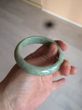 Load image into Gallery viewer, 51mm certified Type A 100% Natural green Jadeite Jade bangle X118-7752
