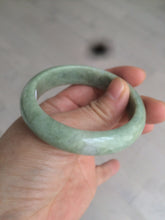 Load image into Gallery viewer, 51mm certified Type A 100% Natural green Jadeite Jade bangle X118-7752
